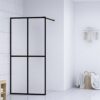 Walk-in Shower Screen Frosted Tempered Glass 80x195 cm