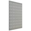 Wall-mounted Peg Boards 4 pcs 40x58 cm Steel