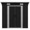 Garden Shed Anthracite Steel