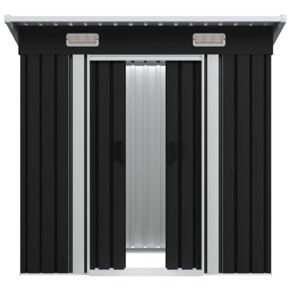 Garden Shed Anthracite Steel