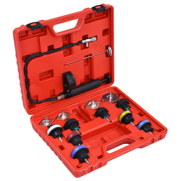 14 Piece Cooling System  &  Radiator Cap Pressure Tester