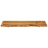 Bathroom Vanity Top Solid Acacia Wood 100x52x2.5 cm