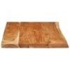 Bathroom Vanity Top Solid Acacia Wood 114x52x3.8 cm