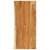 Bathroom Vanity Top Solid Acacia Wood 140x52x2.5 cm