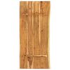 Bathroom Vanity Top Solid Acacia Wood 140x52x2.5 cm