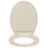 Soft-Close Toilet Seat Apricot Oval