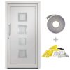 Front Door White 98x200 cm