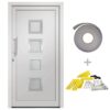 Front Door White 108x200 cm