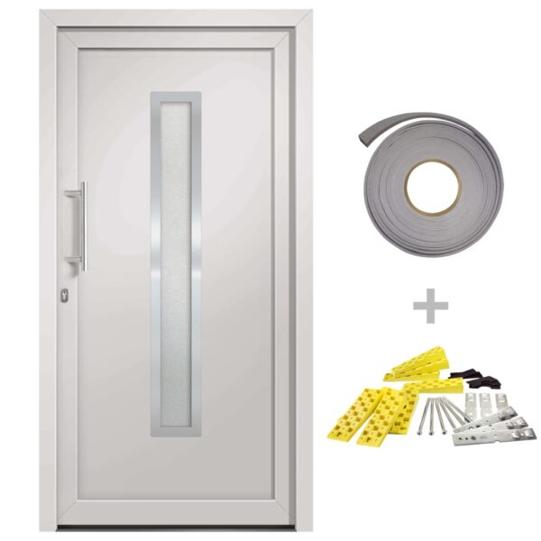Front Door White 98x200 cm