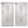 Front Door White 98x200 cm