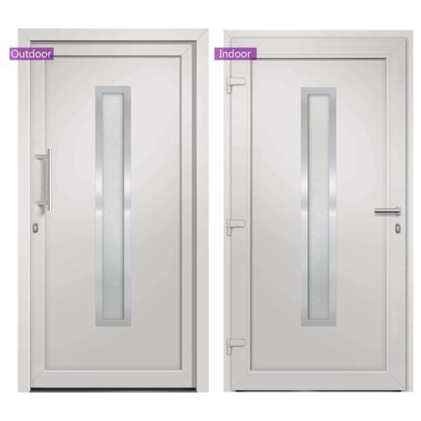 Front Door White 98x200 cm