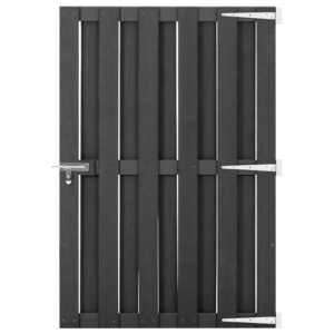 Garden Gate WPC 100x150 cm Grey