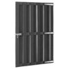 Garden Gate WPC 100x150 cm Grey