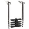 Folding Boarding Ladder 4-step Stainless Steel