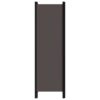 3-Panel Room Divider Anthracite 150x180 cm