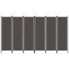 6-Panel Room Divider Anthracite 300x180 cm
