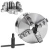 4 Jaw Self-Centering Lathe Chuck 125 mm Steel