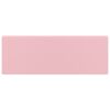 Luxury Basin Overflow Square Matt Pink 41x41 cm Ceramic