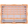 Multi-drawer Organiser with 40 Drawers 52x16x37.5 cm