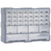 Multi-drawer Organiser with 40 Drawers 52x16x37.5 cm