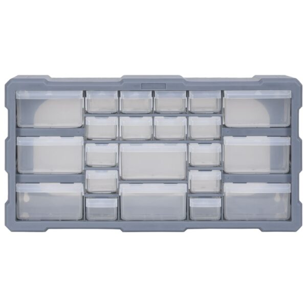 Multi-drawer Organiser with 22 Drawers 49x16x25.5 cm