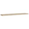 Floating Wall Shelf Oak 120x23.5x3.8 cm MDF