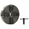 4 Jaw Wood Chuck with M33 Connection Steel Black 150x63 mm