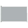 Patio Retractable Side Awning 180x300 cm Grey