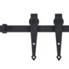 Mini Sliding Cabinet Door Kit Carbon Steel 152 cm