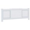 MDF Radiator Cover White 205 cm