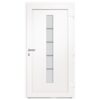 Front Door Aluminium and PVC Anthracite 100x210 cm