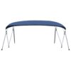 4 Bow Bimini Top Navy Blue 243x(230-244)x137 cm