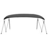 4 Bow Bimini Top Anthracite 243x(230-244)x137 cm
