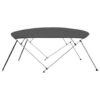4 Bow Bimini Top Anthracite 243x(230-244)x137 cm