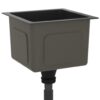 Handmade Kitchen Sink Black Stainless Steel