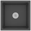 Handmade Kitchen Sink Black Stainless Steel