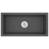 Handmade Kitchen Sink Black Stainless Steel