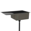 Handmade Kitchen Sink Black Stainless Steel