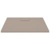 Shower Base Tray SMC Brown 80x80 cm
