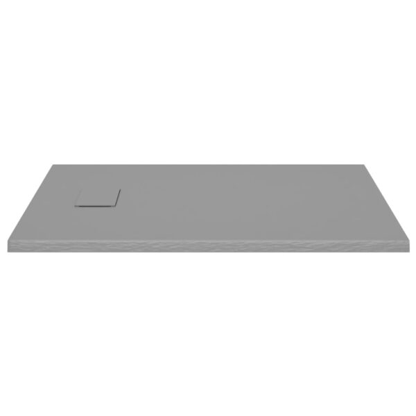 Shower Base Tray SMC Grey 100x80 cm