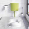 Toilet Cistern with Bottom Water Inlet 3/6 L Olive