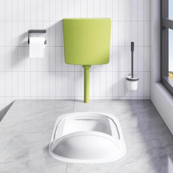 Toilet Cistern with Bottom Water Inlet 3/6 L Olive