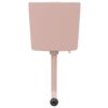 Toilet Cistern with Bottom Water Inlet 3/6 L Salmon