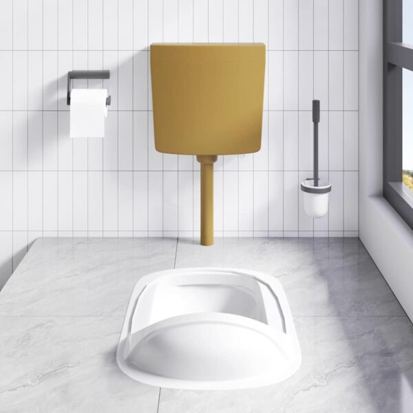 Toilet Cistern with Bottom Water Inlet 3/6 L Curry