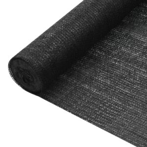 Privacy Net Black 3.6x10 m HDPE 75 g/mA square