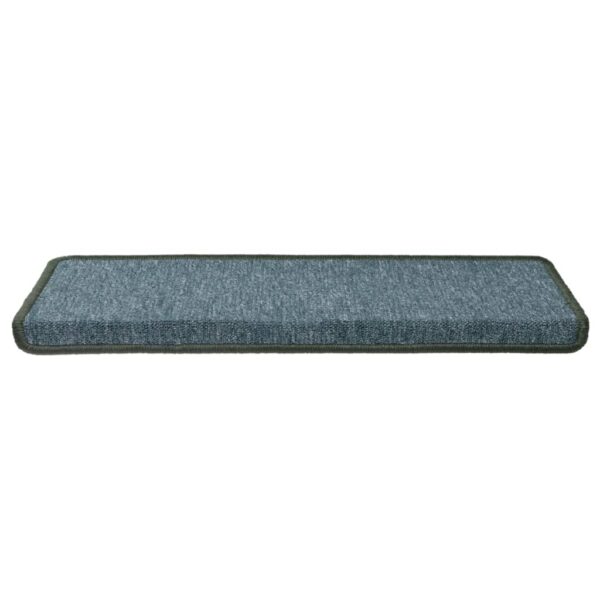 Carpet Stair Treads 15 pcs 65x21x4 cm Green