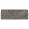 Sink 45x30x12 cm Marble High Gloss Grey