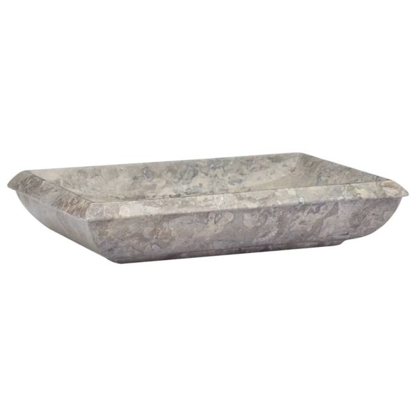 Sink Grey 50x35x10 cm Marble