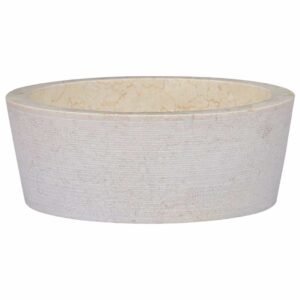 Sink Cream A40x15 cm Marble