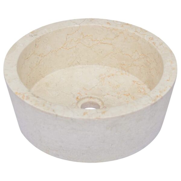 Sink Cream A40x15 cm Marble